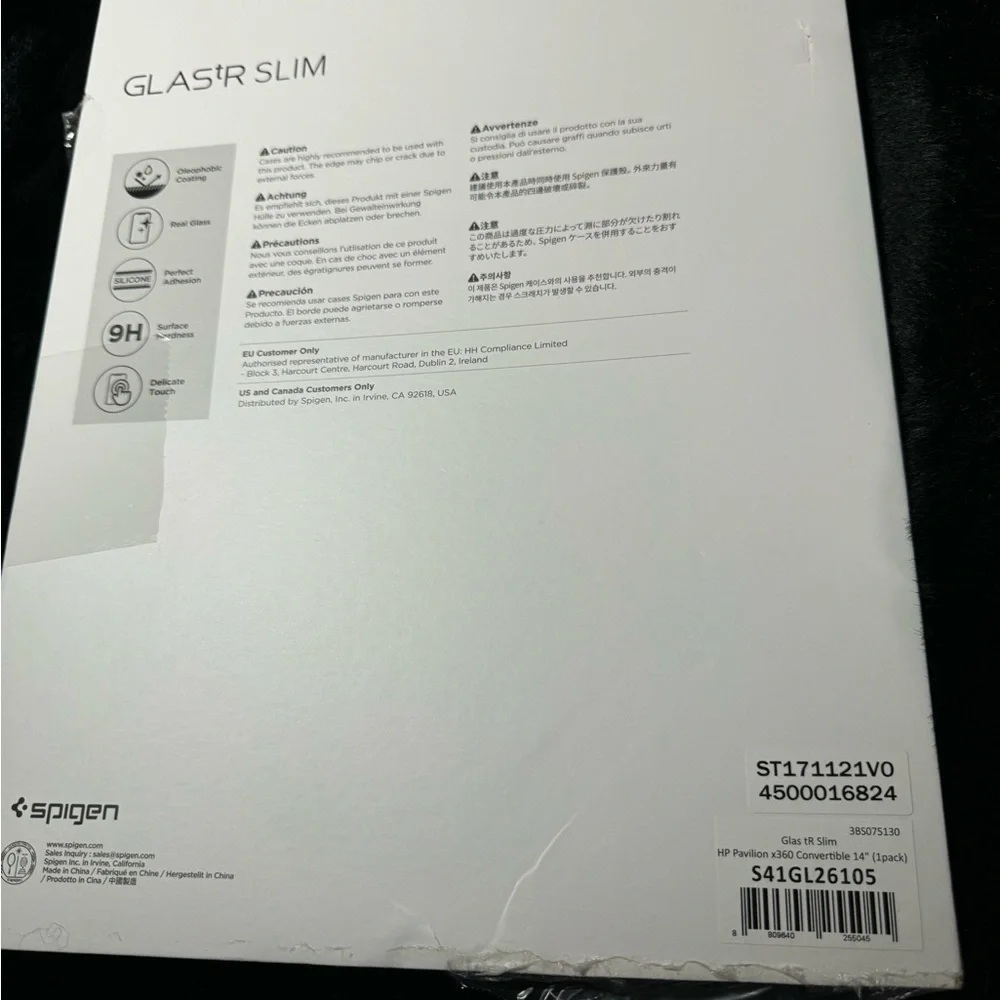 Open box Spigen Screen Protector for HP Pavilion x360 14